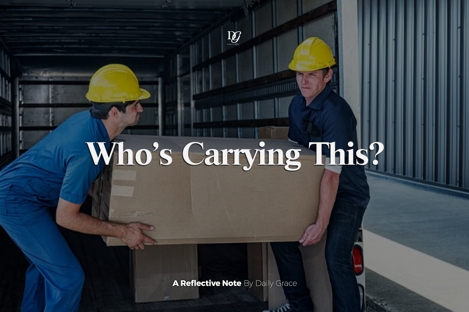 Who’s Carrying This?