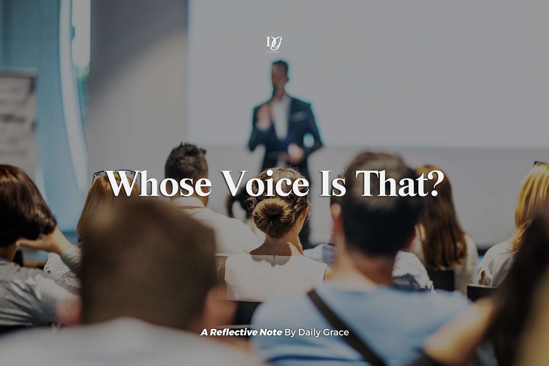Whose Voice Is That ?